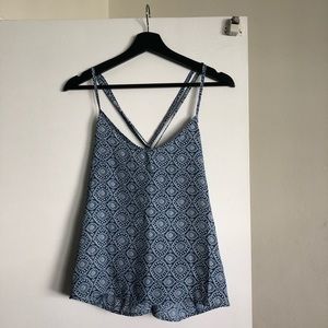 Hollister Tank Top With Patterns
